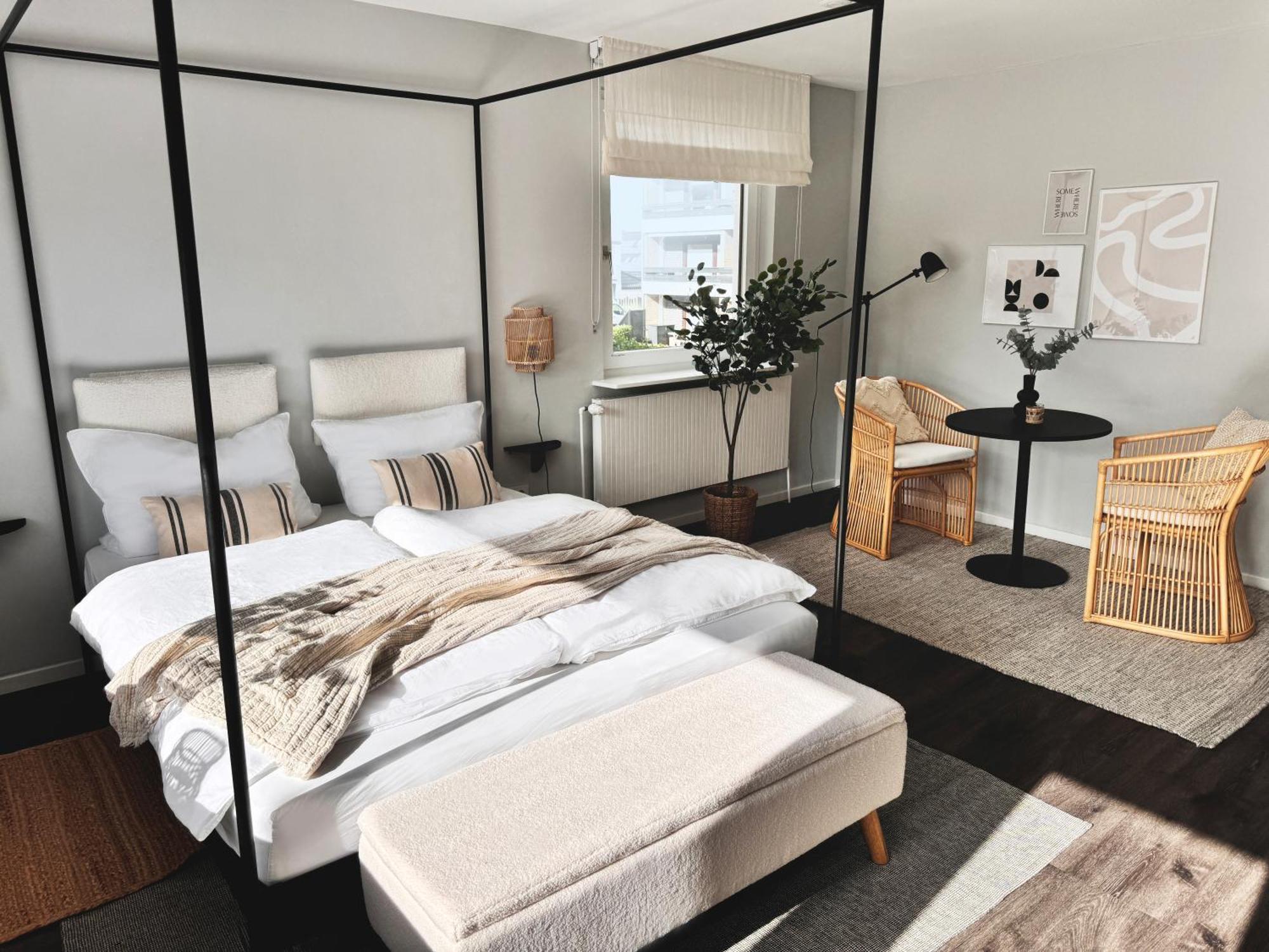 Seaside Rooms - Design-Apartment Mit Balkon & Parkplatz - Inklusive Strandkorb Direkt Am Wasser Und Spa & Sauna Saisonal Büsum Kültér fotó
